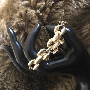 Vintage 70s-80s gold plated link bracelet